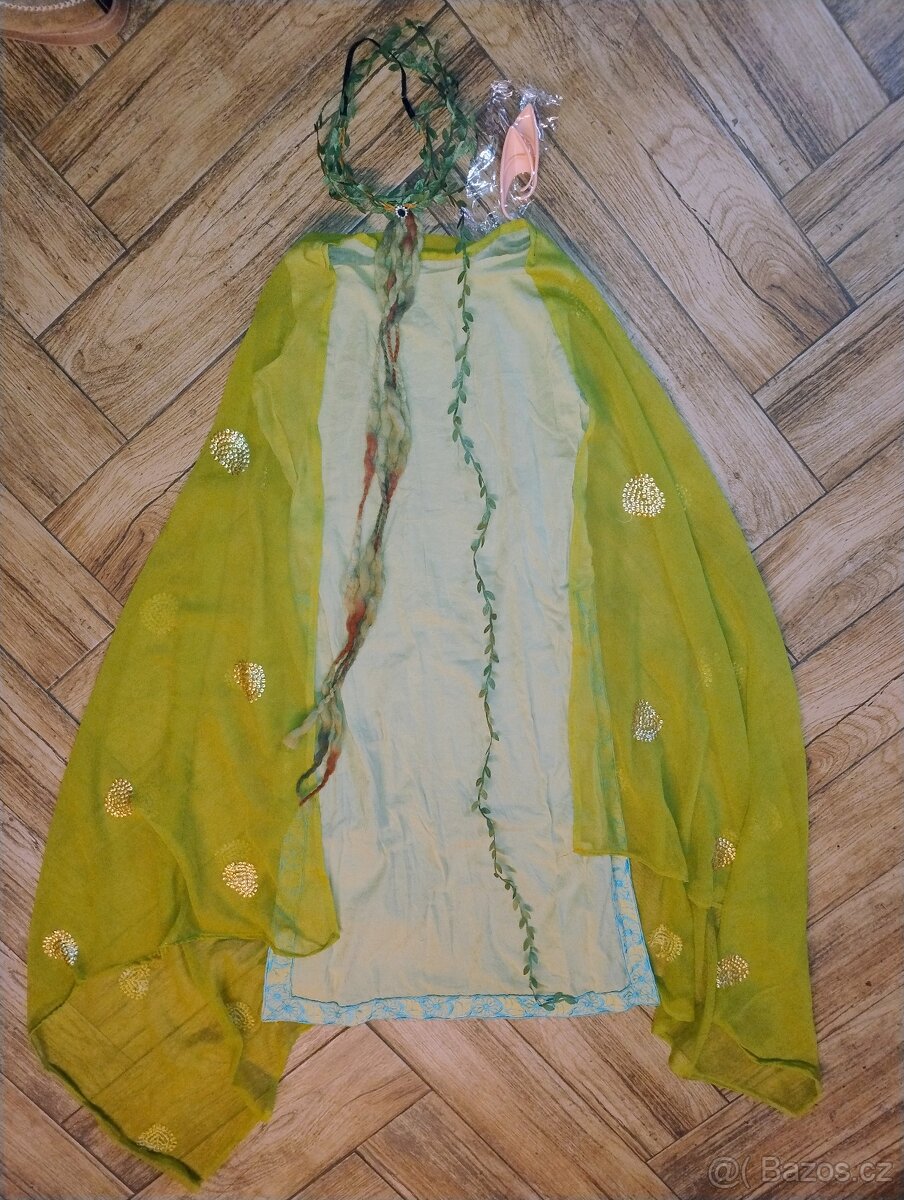 Elfka víla cosplay kostým - 2