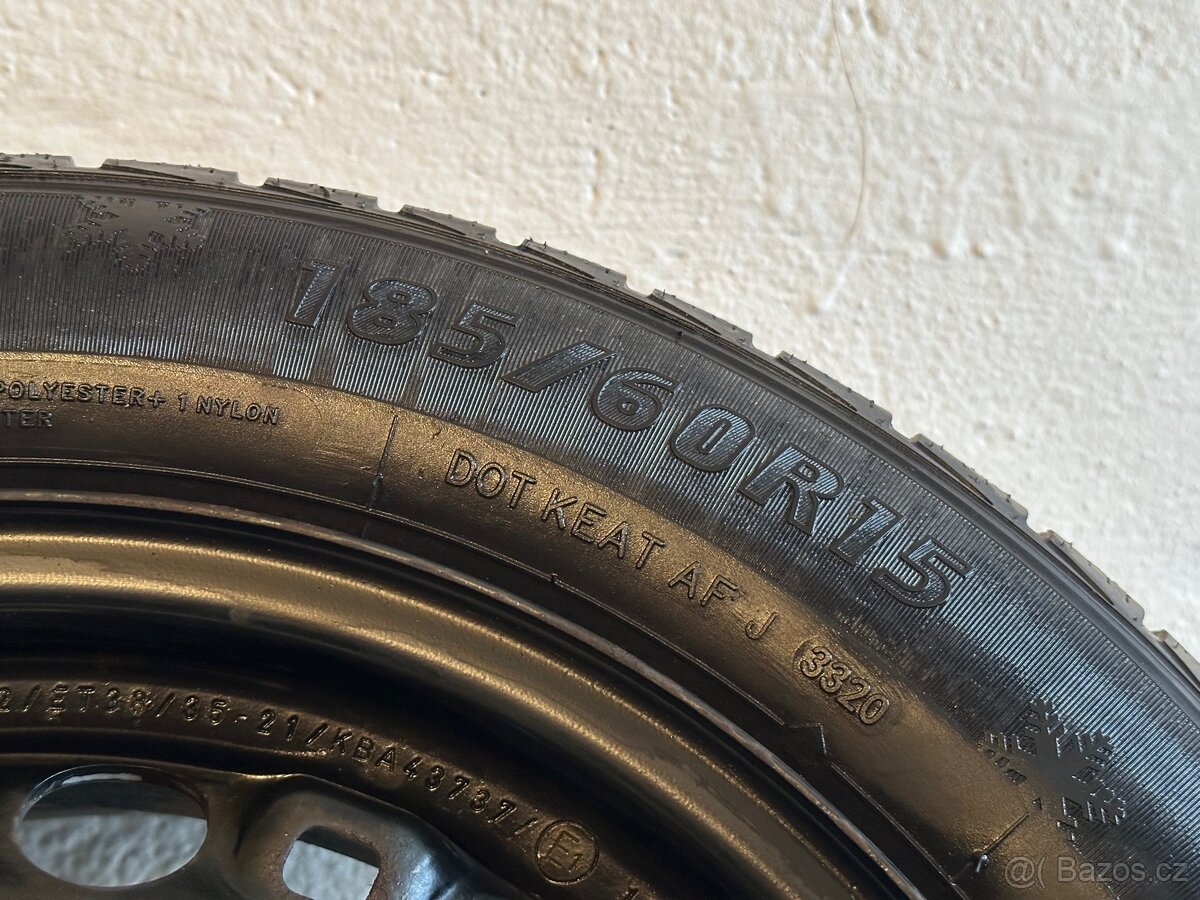 Plechové disky koncern 185/60R15 Zimní - 2