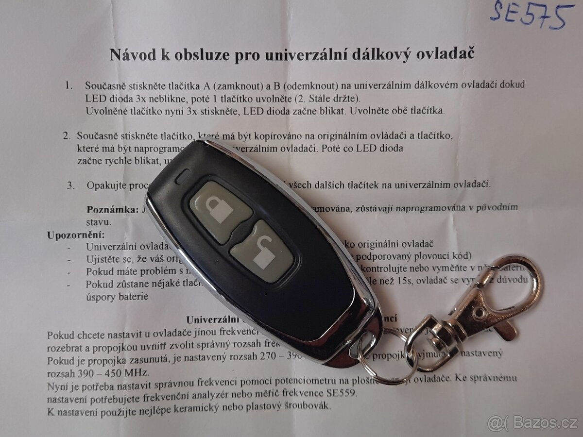 Univerzální dálkové ovladače - 2