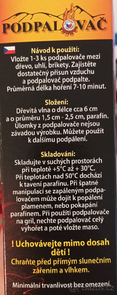 PODPALOVAČ - 2
