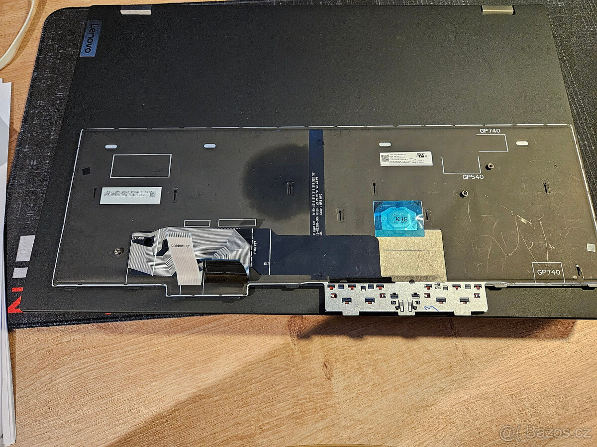 Lenovo P15 Gen 2 - klavesnice (náhr.díl) - 2