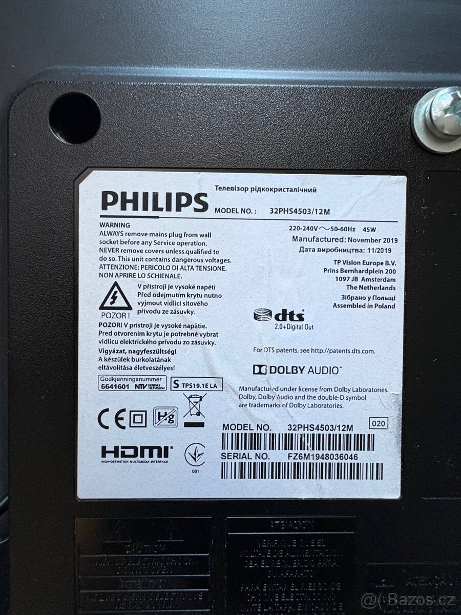 LED TV Philips 32” - 2