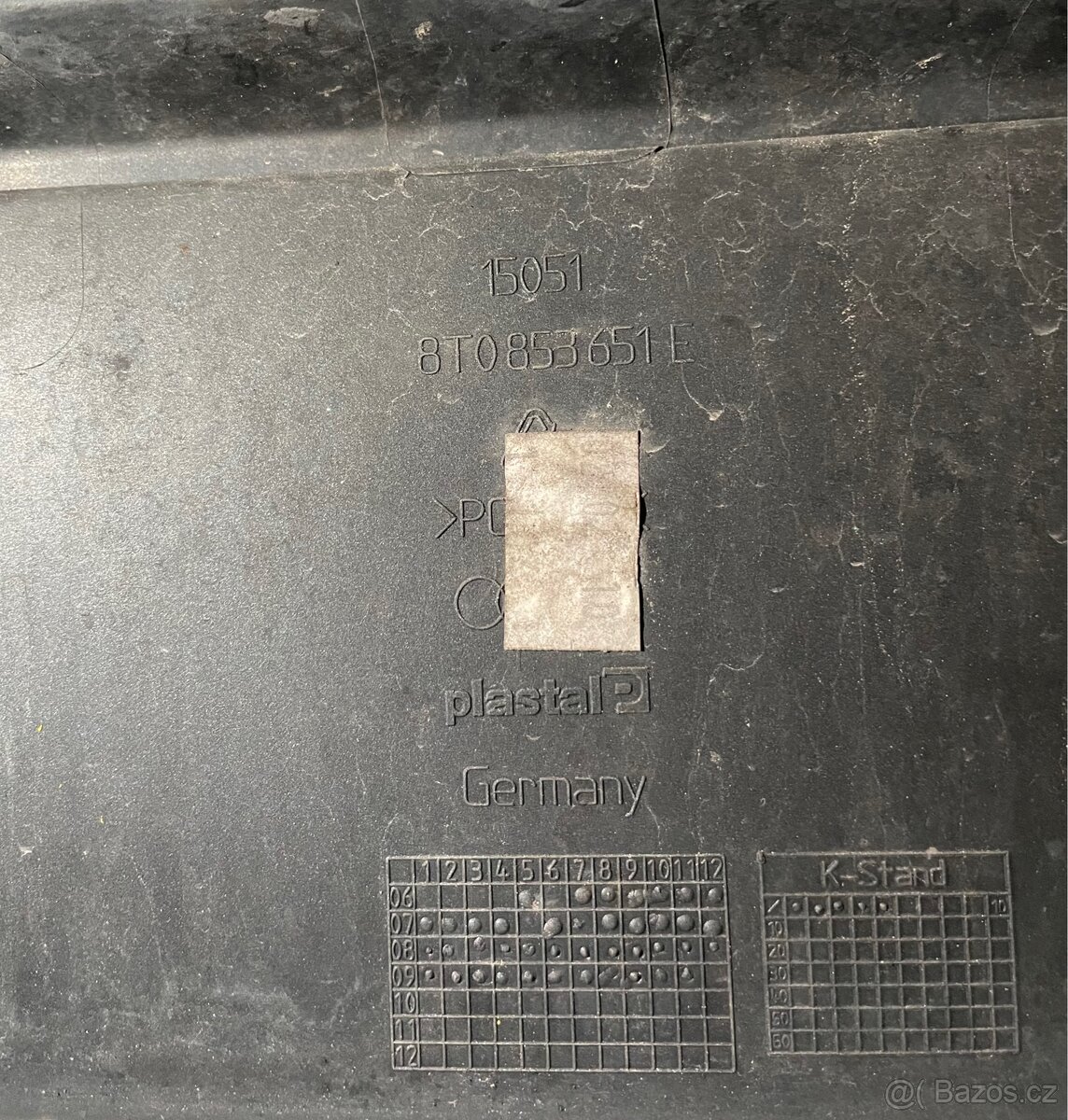 Přední maska AUDI A5 (B8) 8T0853651E - 2
