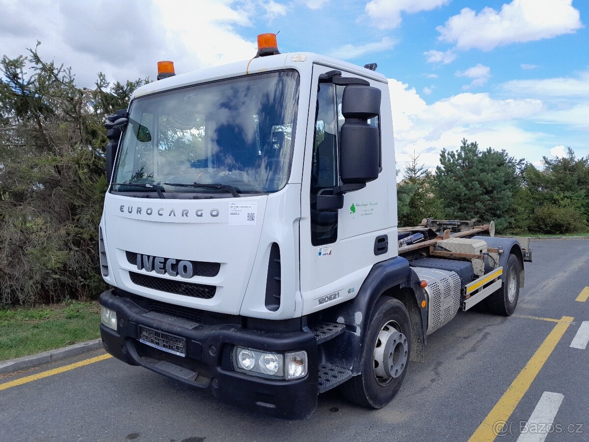 Iveco 120 E nosič kontejnerů, ev.č. 26203 - 2
