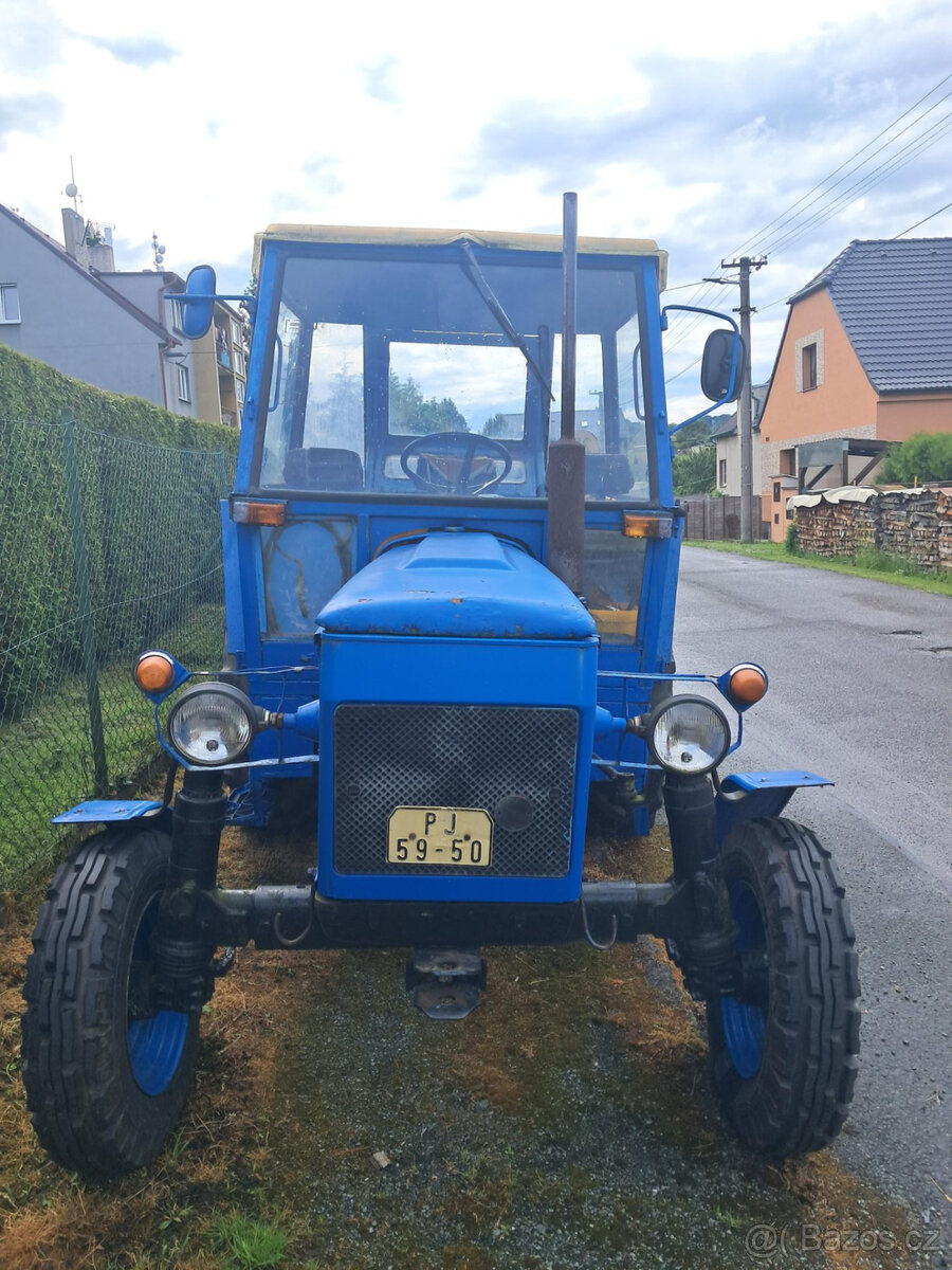 Zetor traktor s valníkem - 2