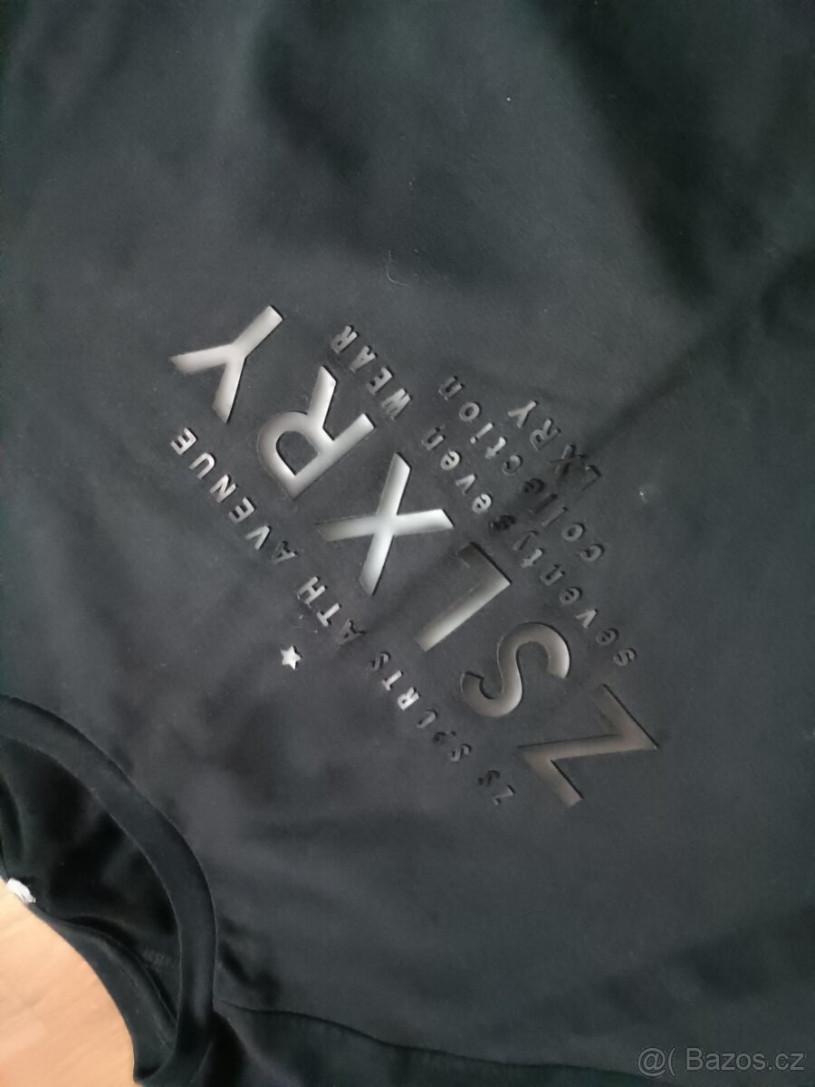 Delší mikina s nápisem vel.40-42 - 2