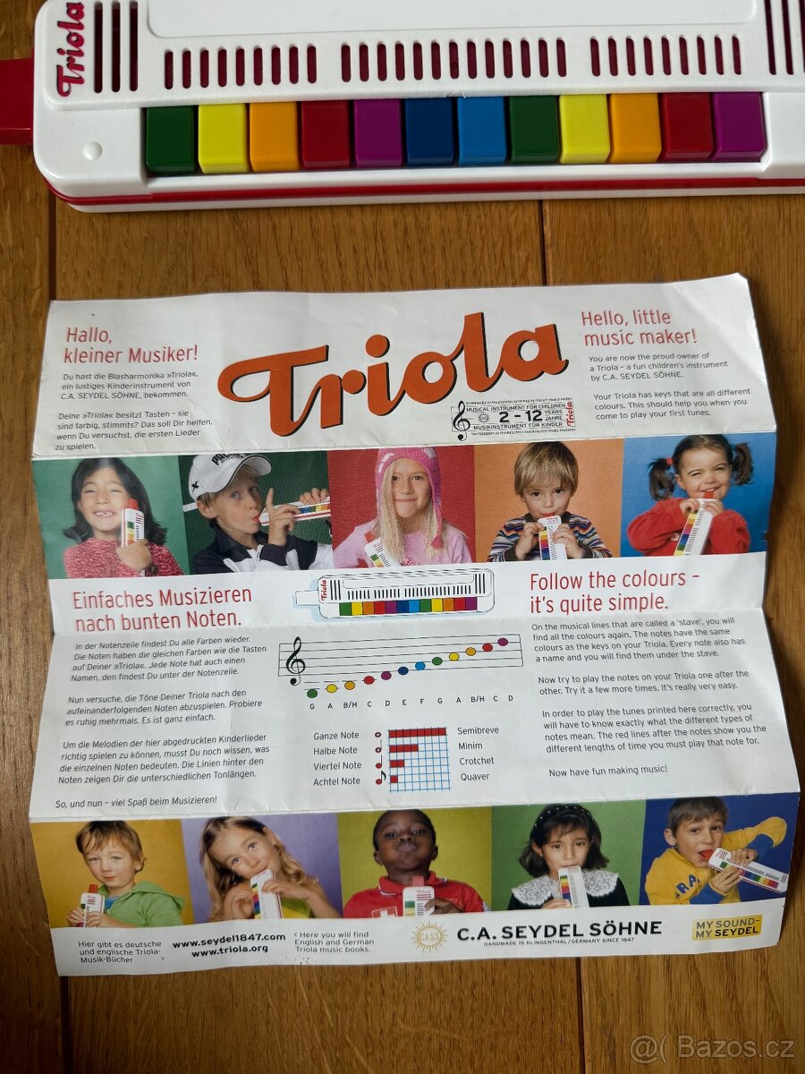 Foukací harmonika Triola - 2