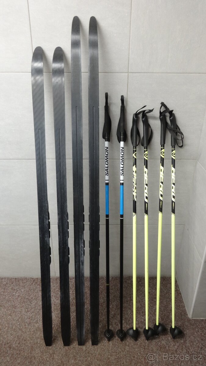 Dětské běžky Peltonen Delta classic 140cm+hole 110cm. - 2