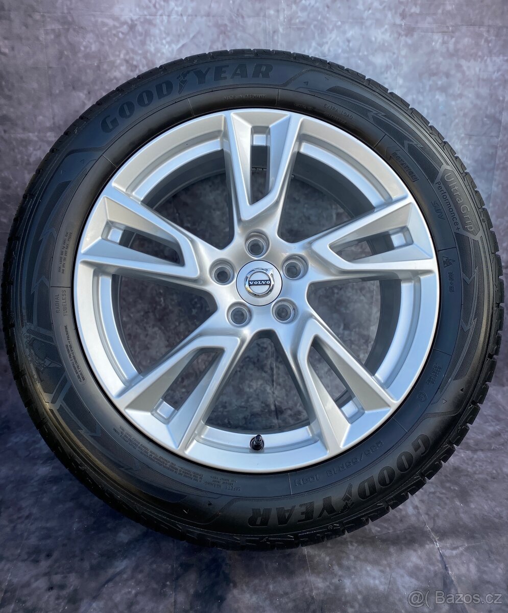 Originál Alu kola Volvo XC40, V90CC 235/55/18 TOP STAV - 2