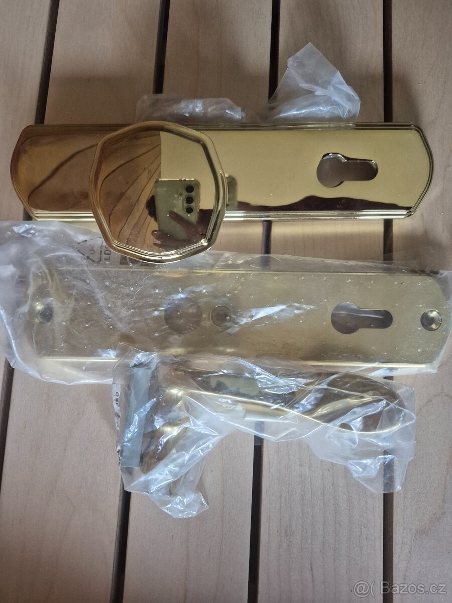 Dveřní kování mosaz - 2