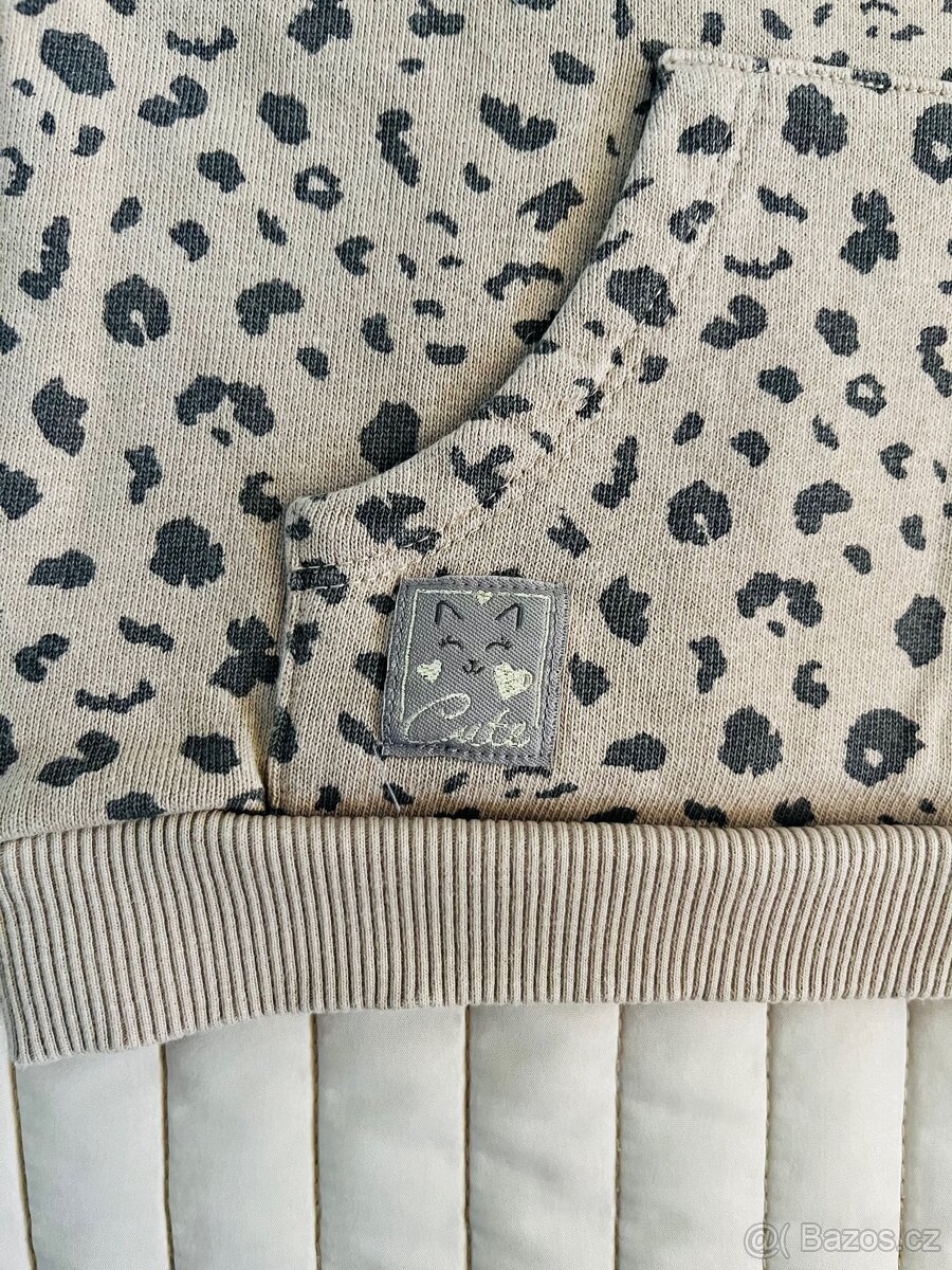 Dětská mikina – hřejivá, s česanou podšívkou, vel.92 - 2