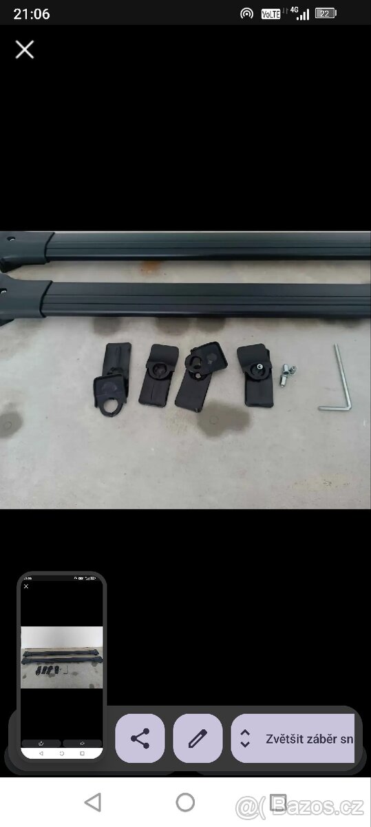 Příčníky Omtec Partner/Berlingo - 2