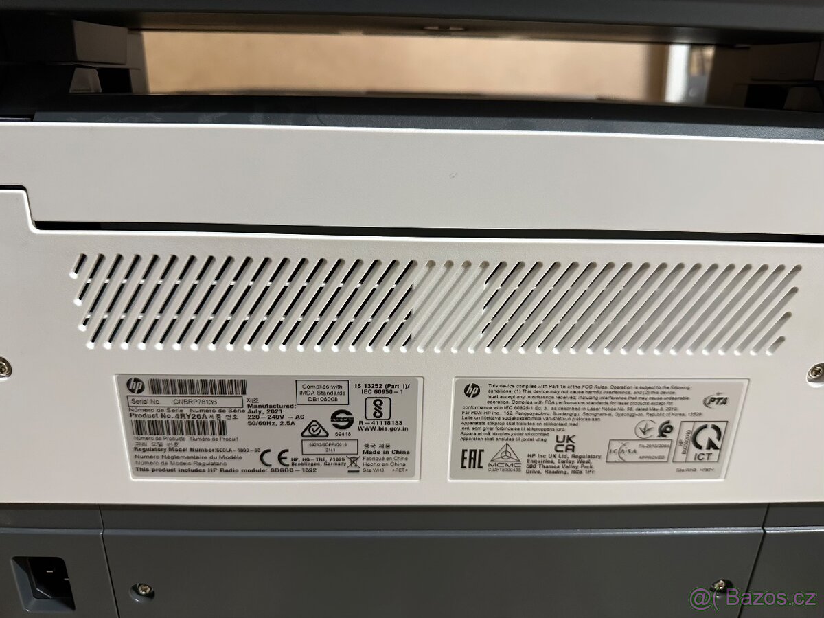 Tiskárna HP - vadný zdroj - 2