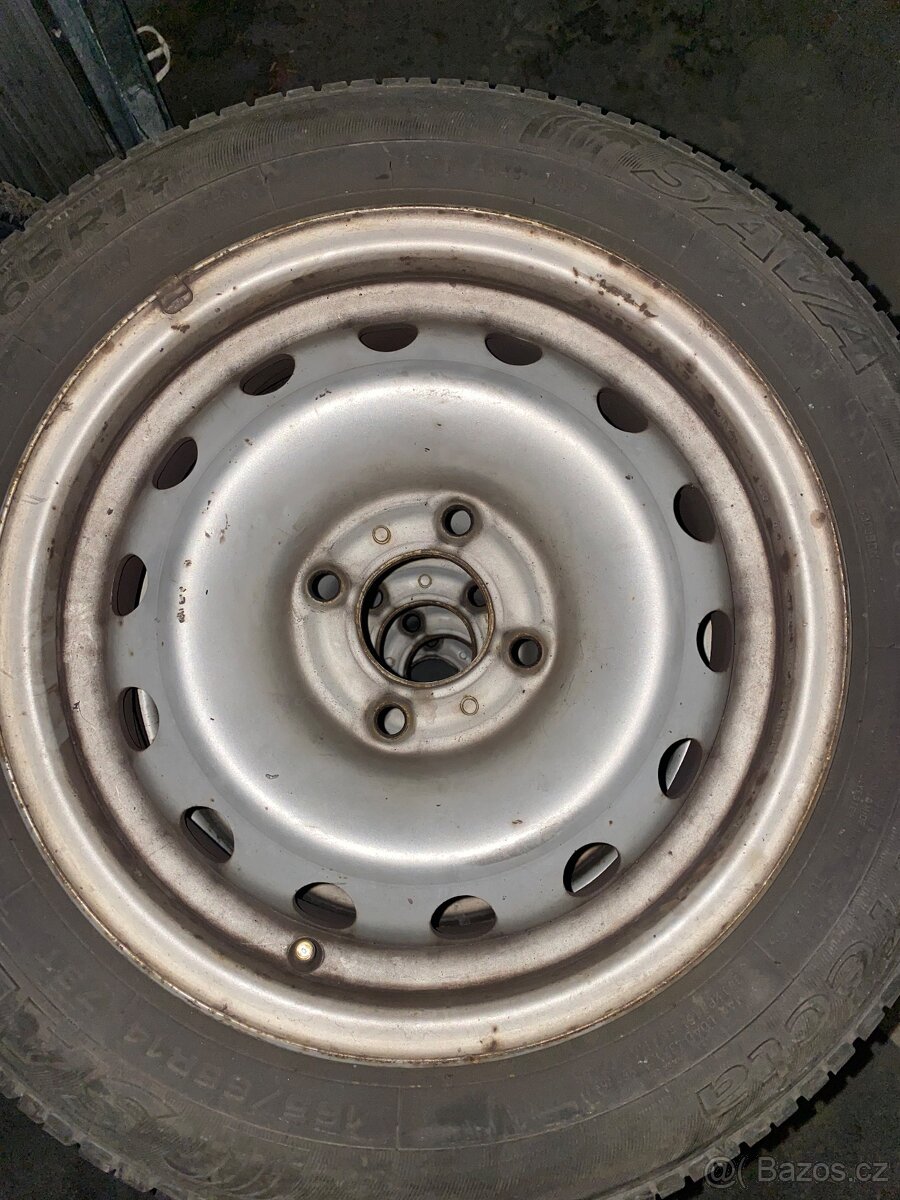 165/65/14 4x108 sada disky - 2
