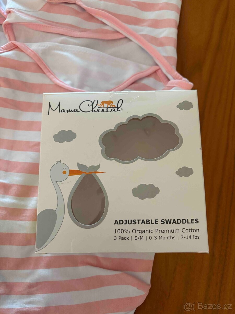 Zavinovačka Mama Cheetah 0-3 měsíce - 2