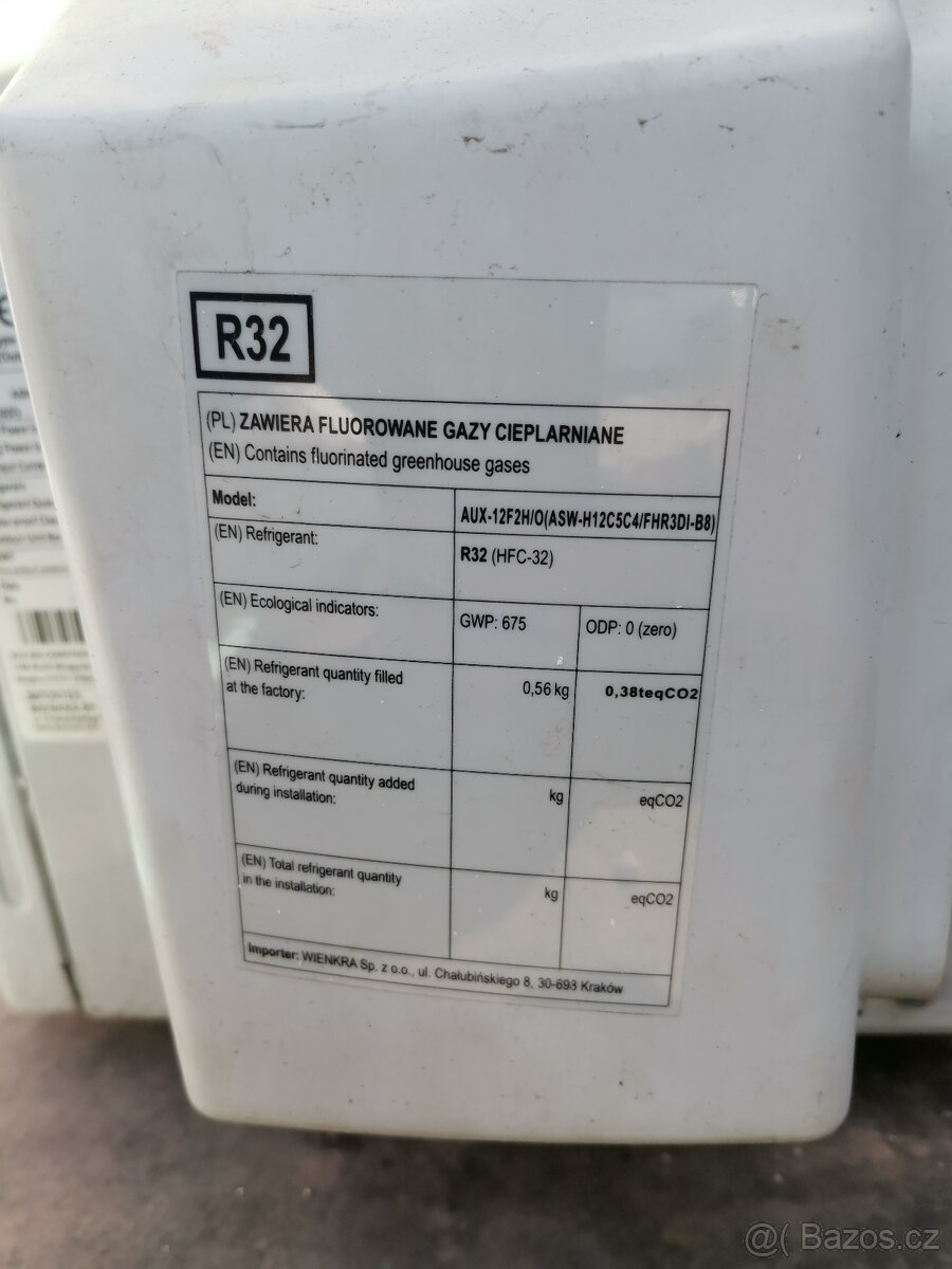 Nástěnná klimatizace AUX - 2