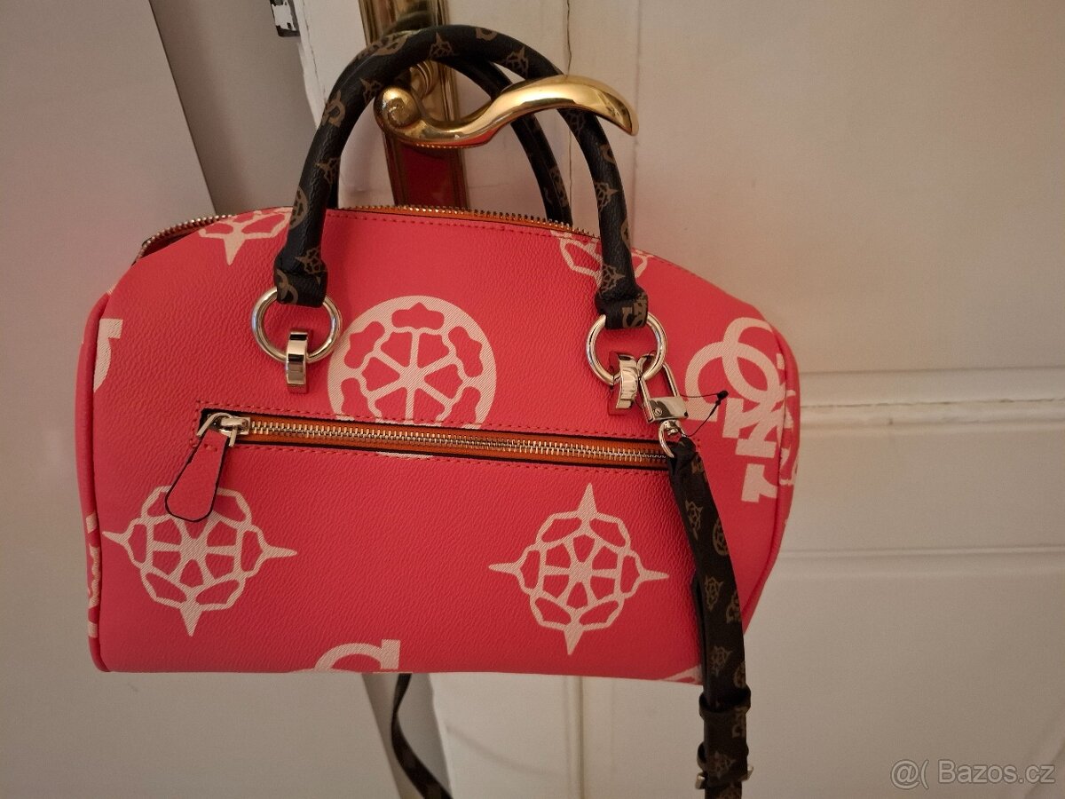 Prodám originál kabelku Guess oranžovou - 2