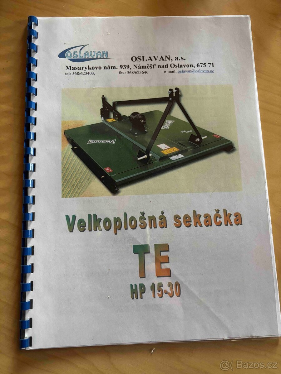 prodej nevyužité techniky - mulčovač - 2