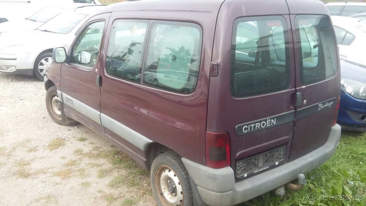 citroen berlingo 1.9d rv1997 - 2