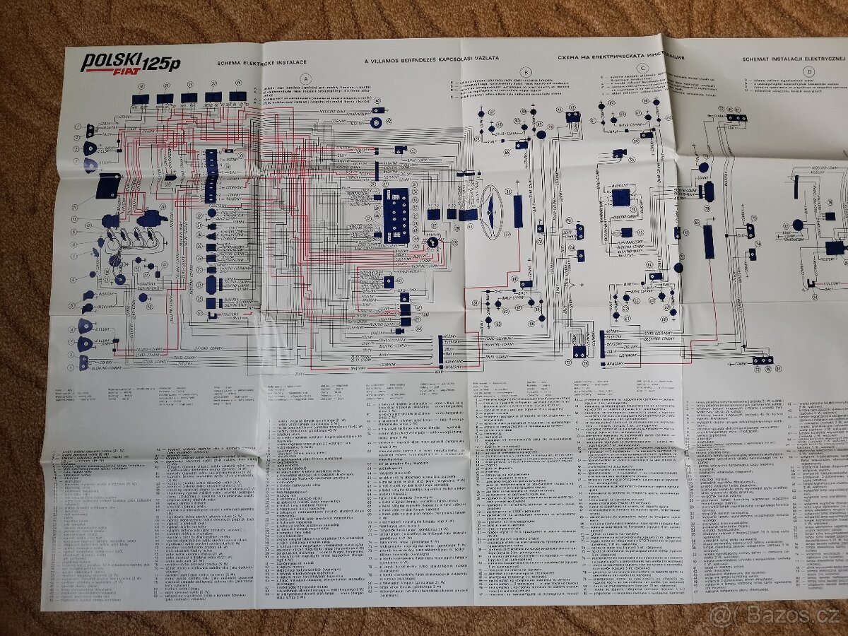 Navod na opravu vozu Polský Fiat 125 - 2