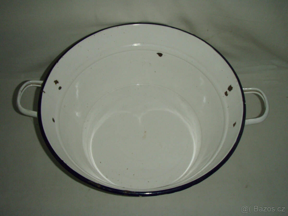 VELKÝ SMALTOVANÝ ŠKOPEK - LAVOR - 2