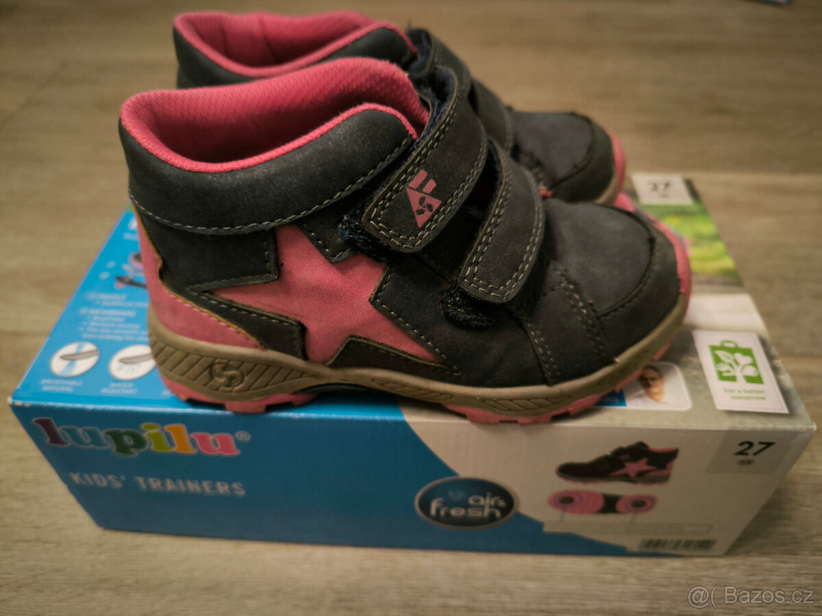Dětské kotníkové boty Lupilu vel. 27 - 2