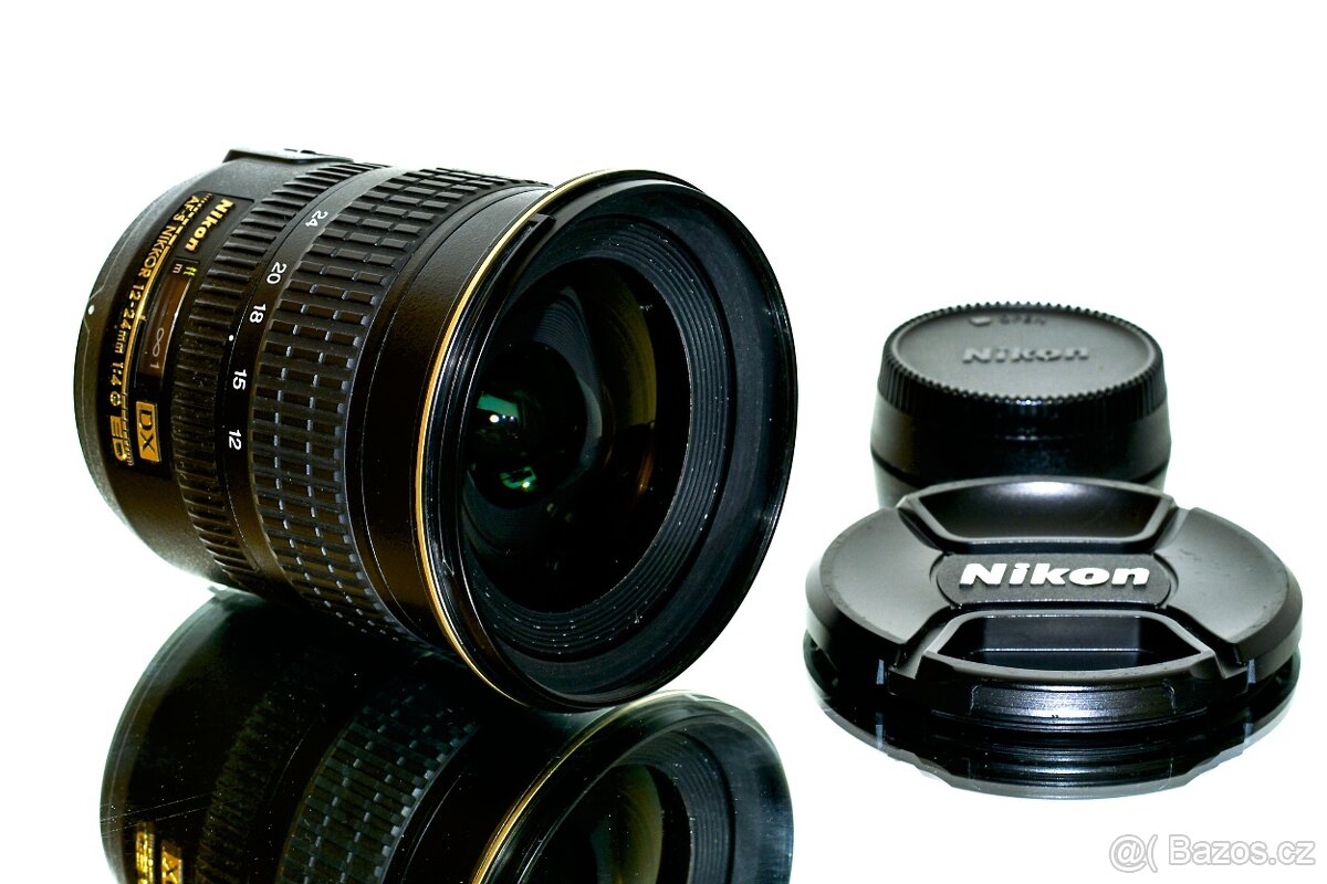 Nikon AF-S 12-24mm 1:4G + UV filtr 77mm TOP STAV - 2