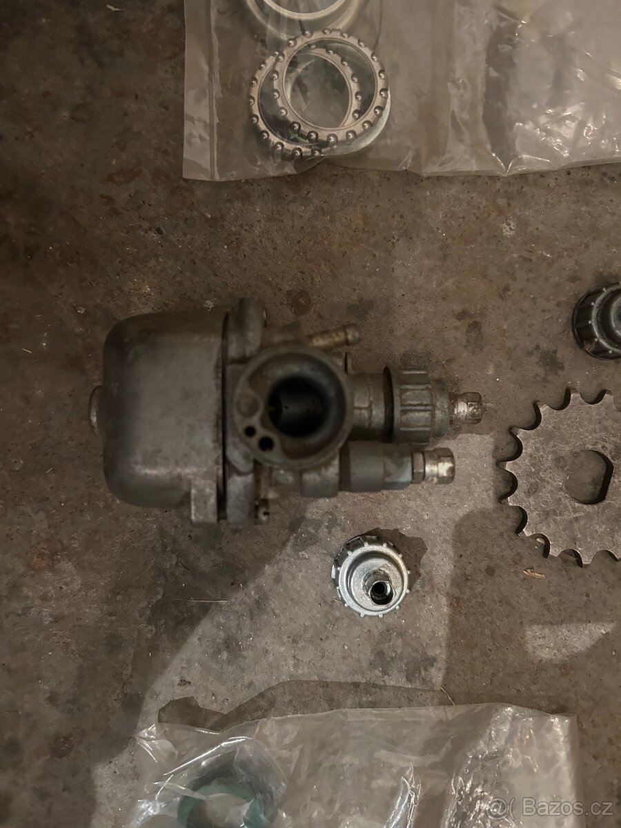 Karburátor a díly Simson s51 - 2