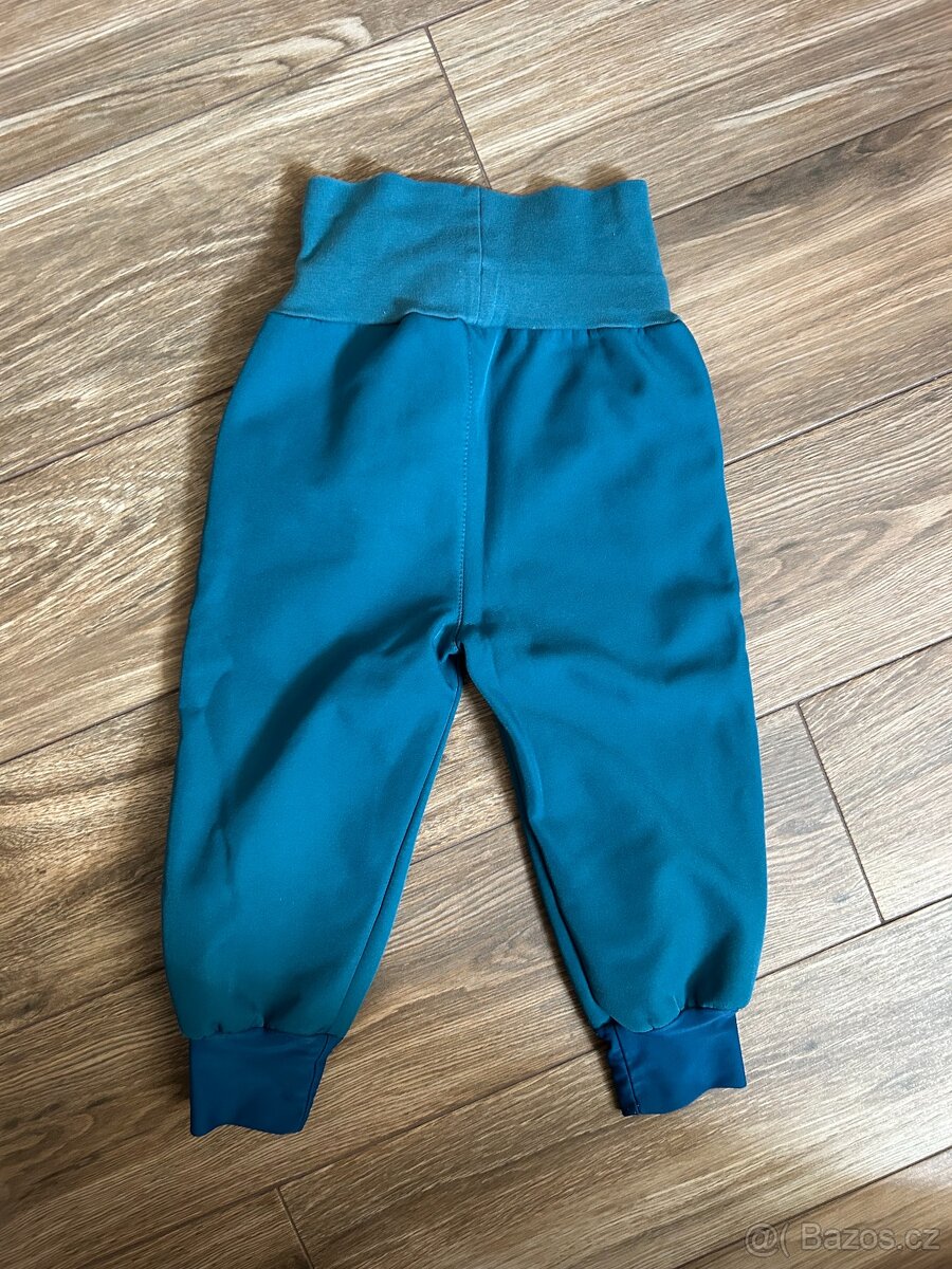 DUPETO ostoucí softshellové kalhoty s fleecem, vel. 96/92 - 2