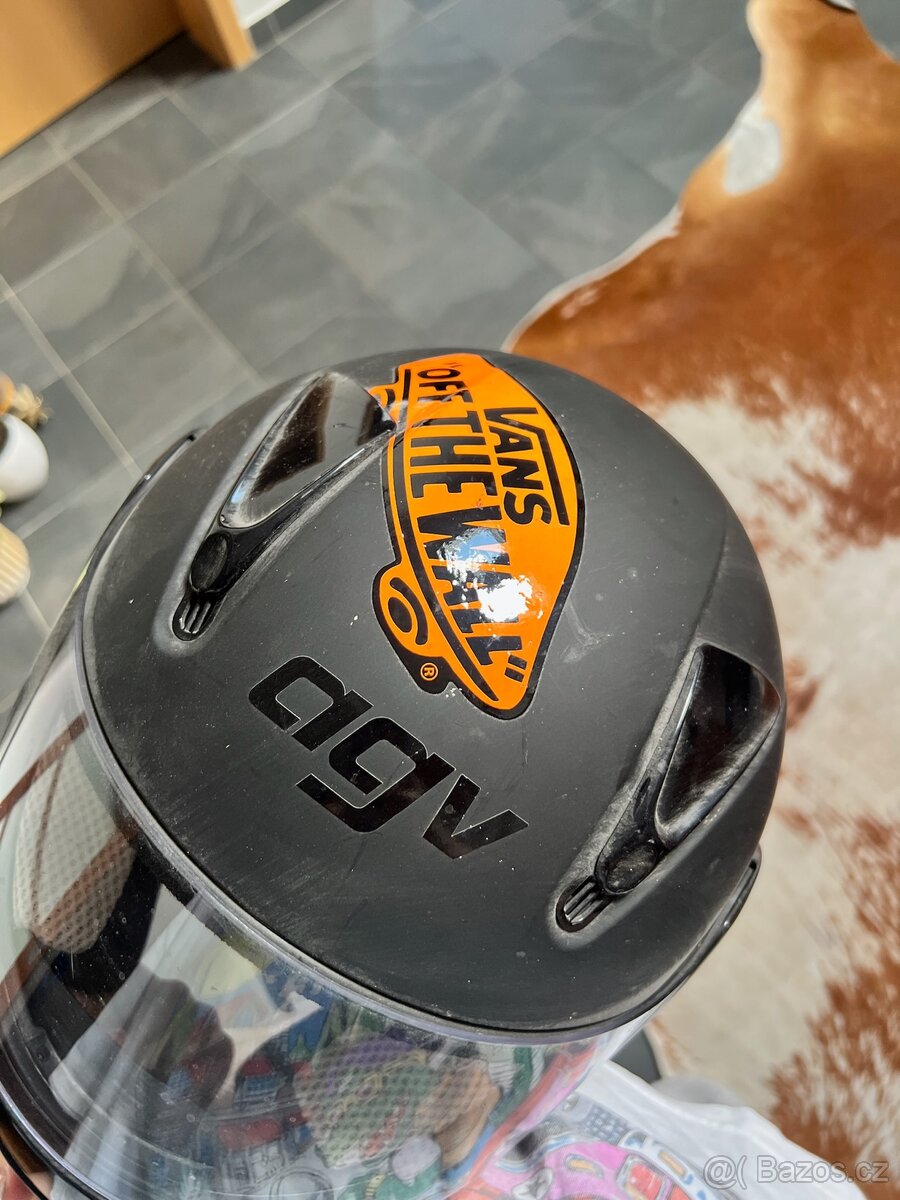 AGV Full-Face Helmet (Matte Black) - 2