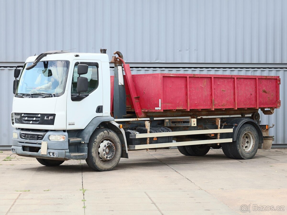 DAF LF 55.220, EURO 5, 19 TUN, NÁSTAVBA CHYVA, TELESKOP S DV - 2
