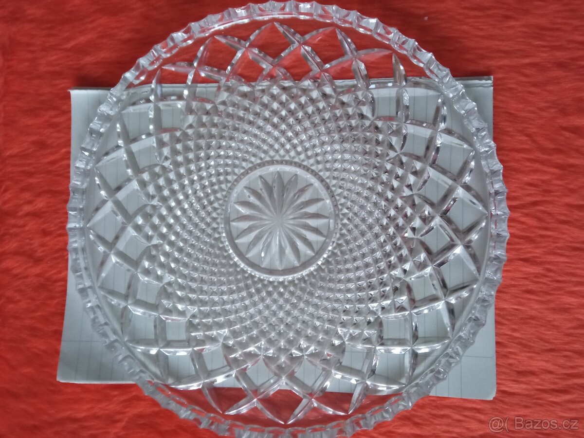 skleněný tác - 2