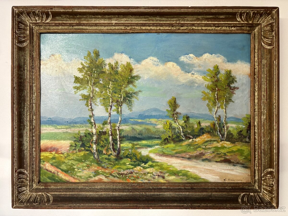 Letní krajina v podhůří - 2