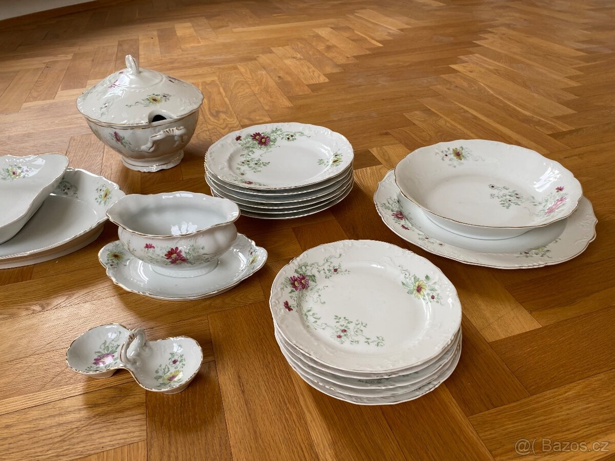 porcelánový set - 2