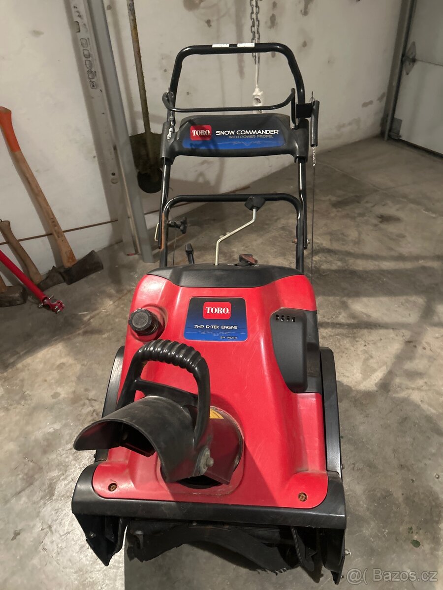 Prodám sněhovou frézu TORO Snow Commander - 2