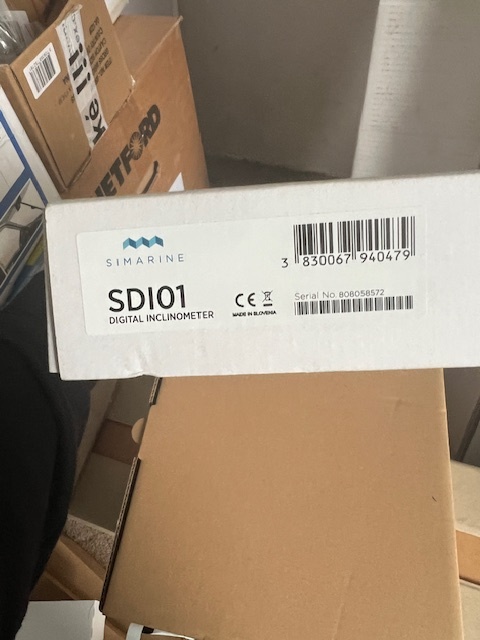 Dodatečný náklonoměr pro systémy Simarine - 2