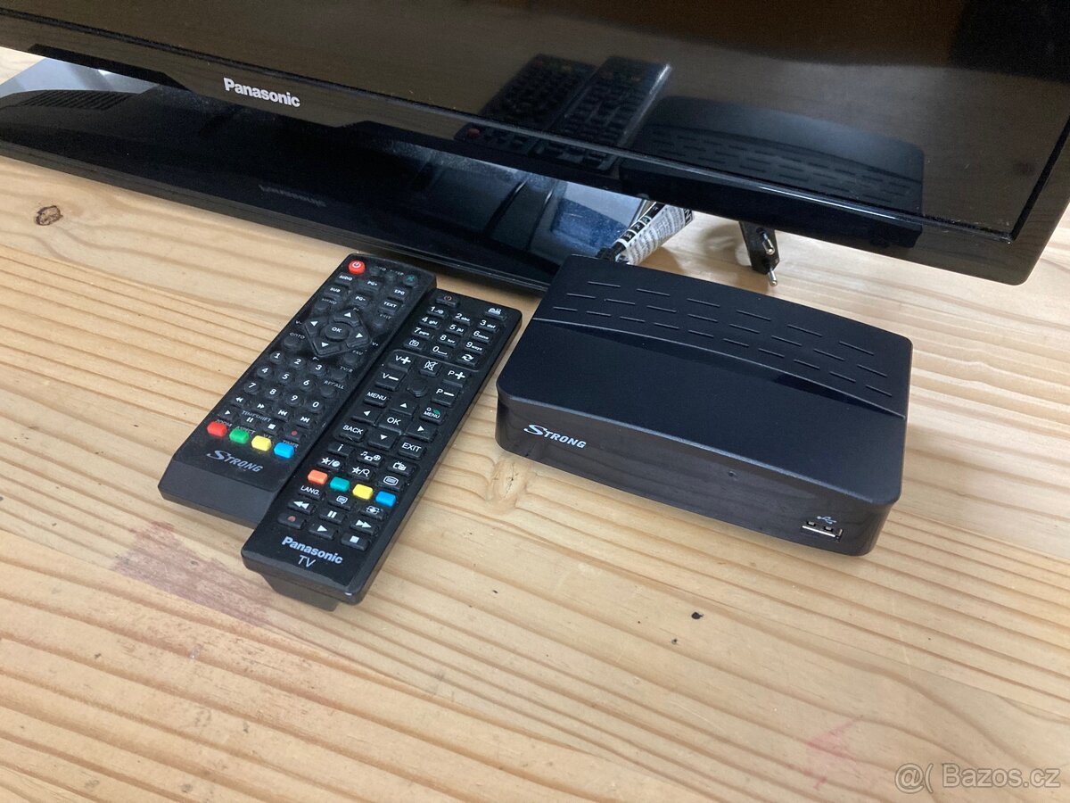 Prodám televizi+ DVBT Set topbox Strong - 2