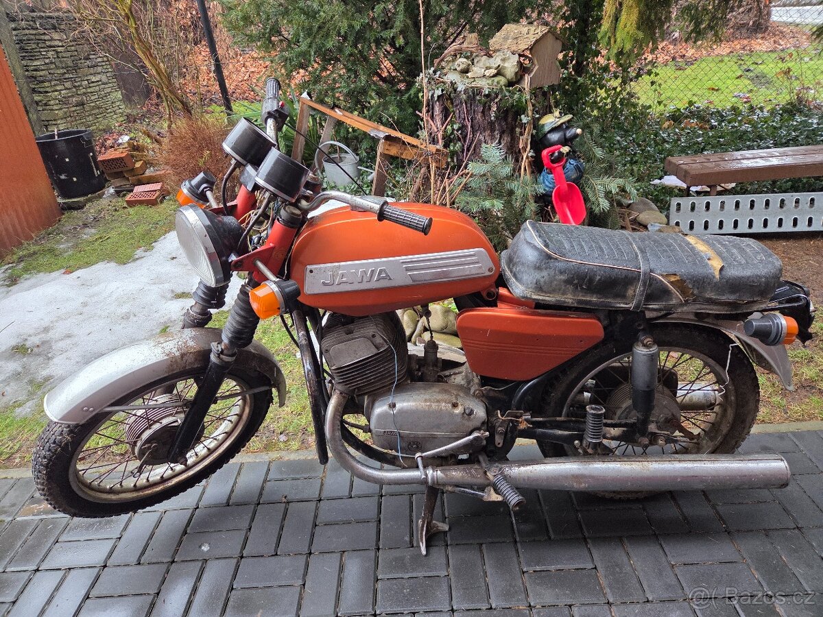 JAWA 350/634 bez TP, veterán - 2