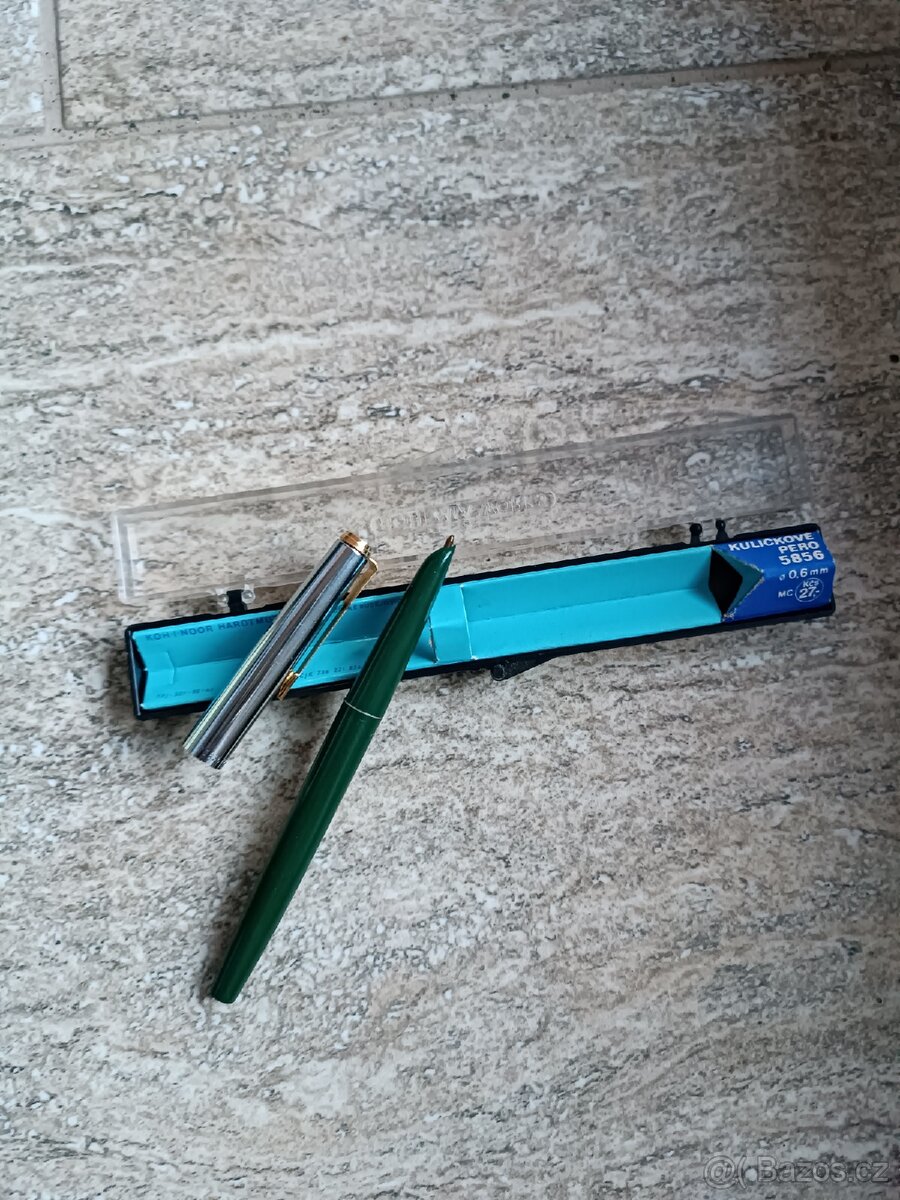 Retro kuličkové pero 5856, 06 mm ČSSR - 2