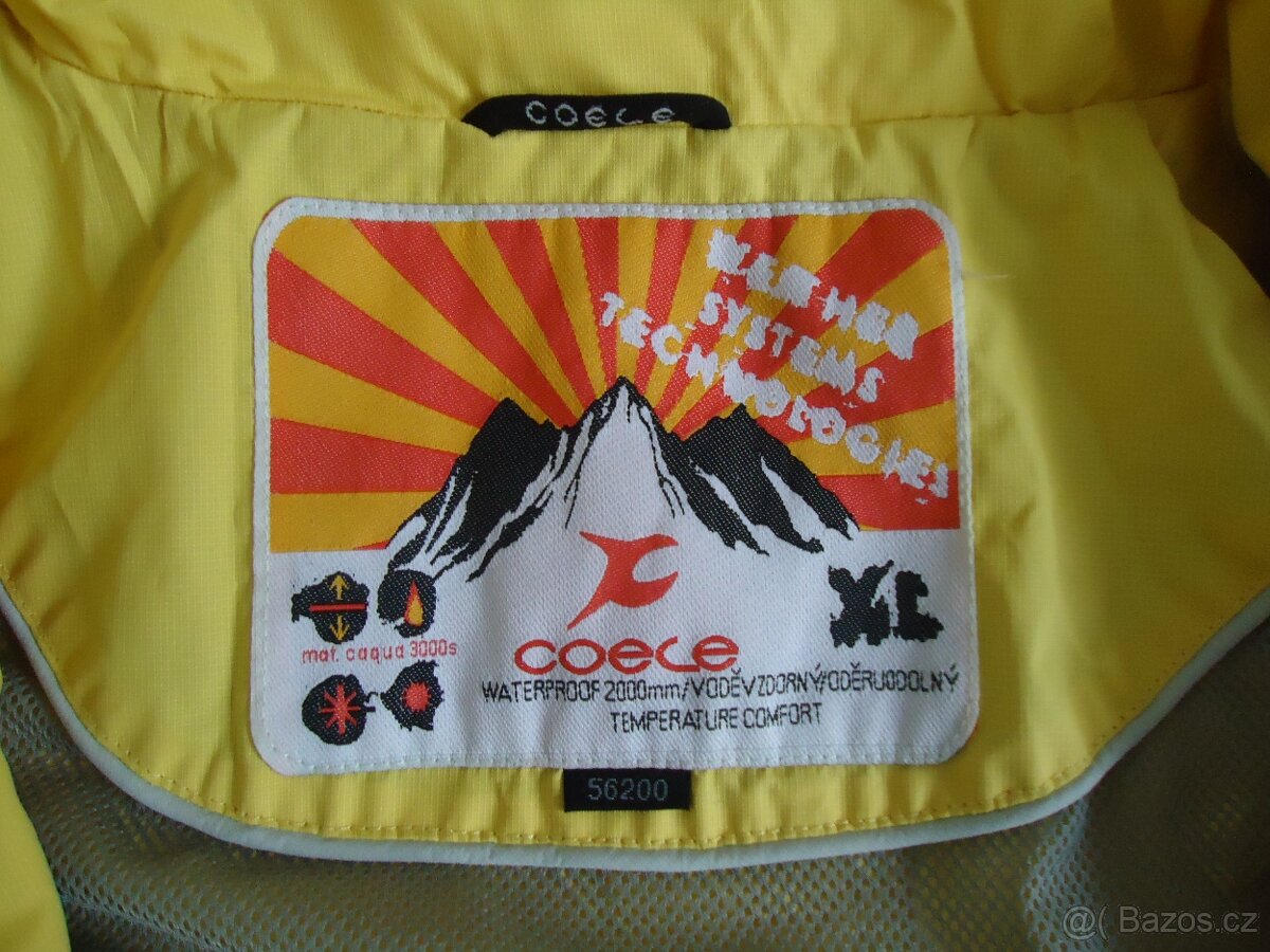 Coele pánská outdoor bunda, vel. XL,2000mm,oderuodolný mat - 2