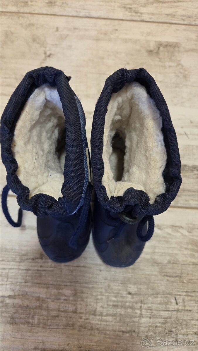 Modré sněhule Spirale velikost 25 - 2