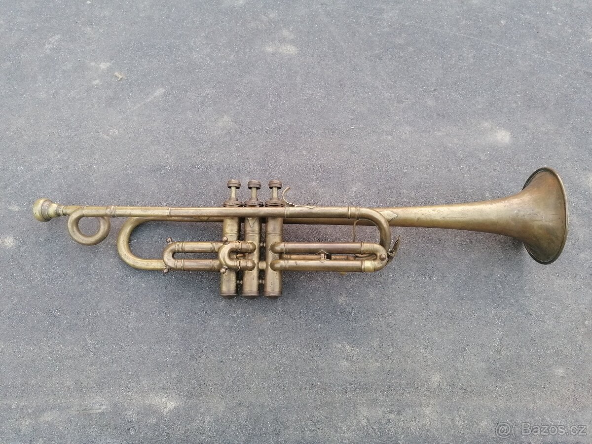 Predám starožitná trubka Viking - 2