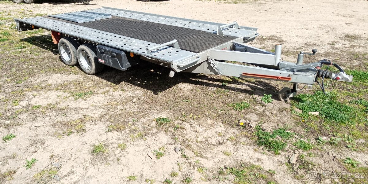 Přepravník Autopřepravník Přívěs Pongratz 3000 kg
