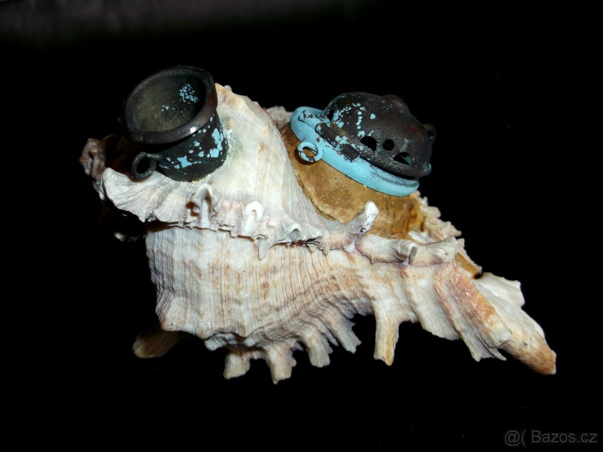 Starý kalamář z MUŠLE - LASTURY - 2