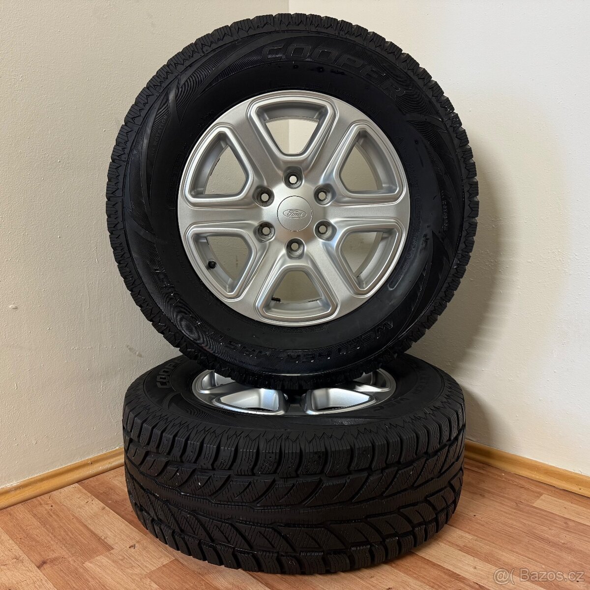 FORD RANGER 6x139,7 R17 ET55+ZIMNÍ 265/65R17 9/8mm - 2