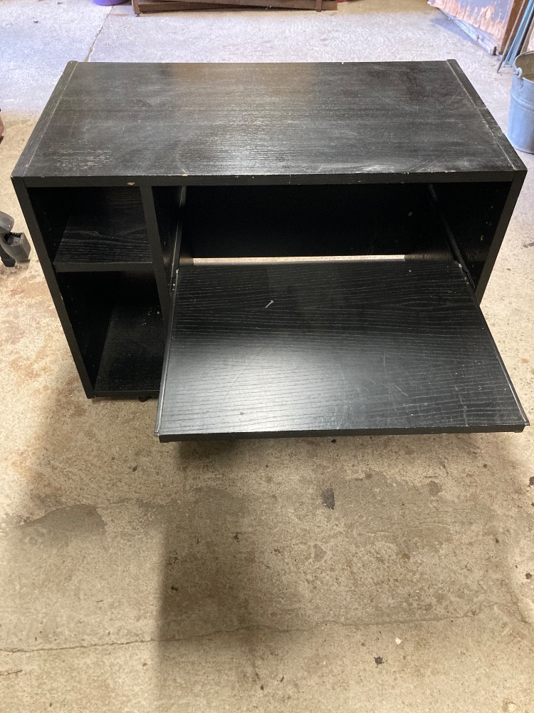 Skříňka pod televizi - černá - 2