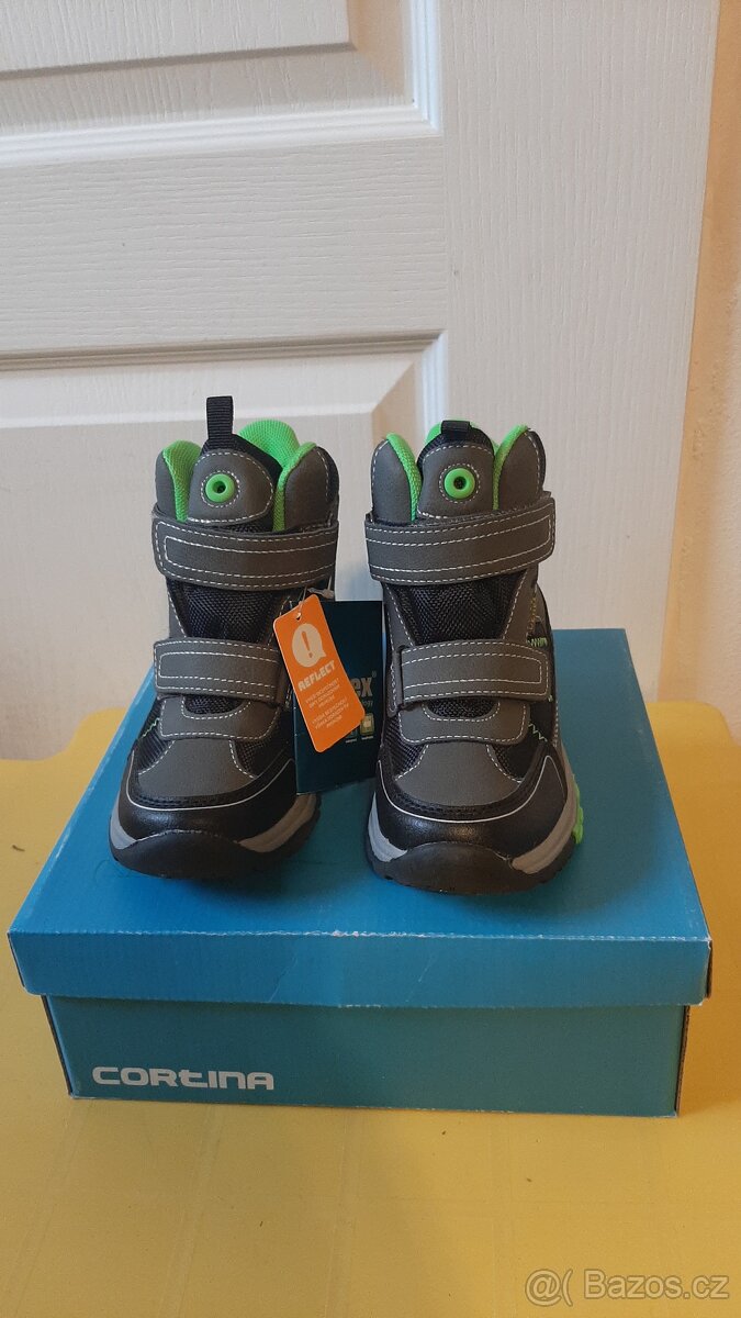 NOVÉ - Dětské zimní boty Cortina vel. 29 - 2