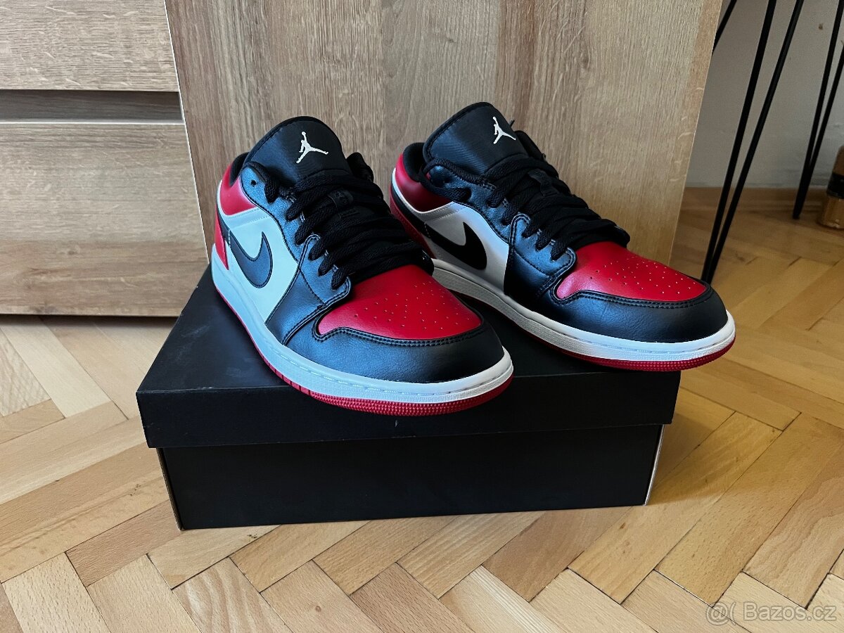 Air Jordan 1 Low "Bred Toe“ - 2