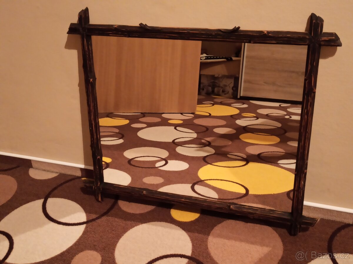 staré zrcadlo 74 x 63 - 2