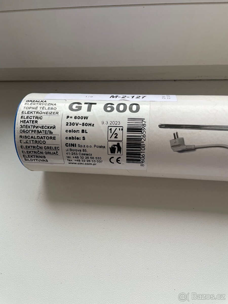 Topný žebřík 1000 x 555 mm - 2